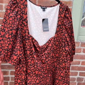 TORRID PLUS SIZE SKATER DRESS